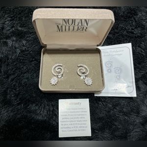 Nolan Miller Lave Indulgence Swirl Earrings